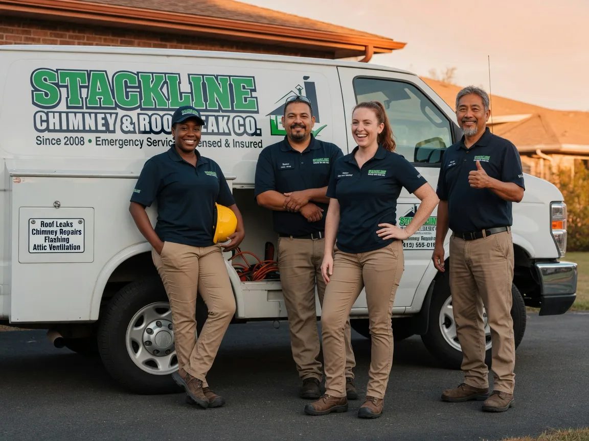 Chimney flashing repair company in Bottineau, ND